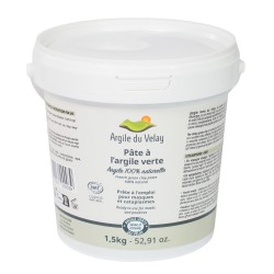 Argile verte - pot 1,5 kg -...