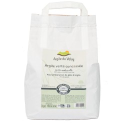 Argile verte concassée - 3...