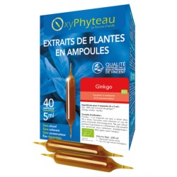 Ginkgo Bio - 40 ampoules -...