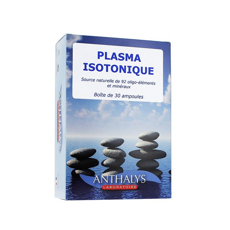 PLASMA EAU DE MER ISOTONIQUE 30 ampoules - Anthalys