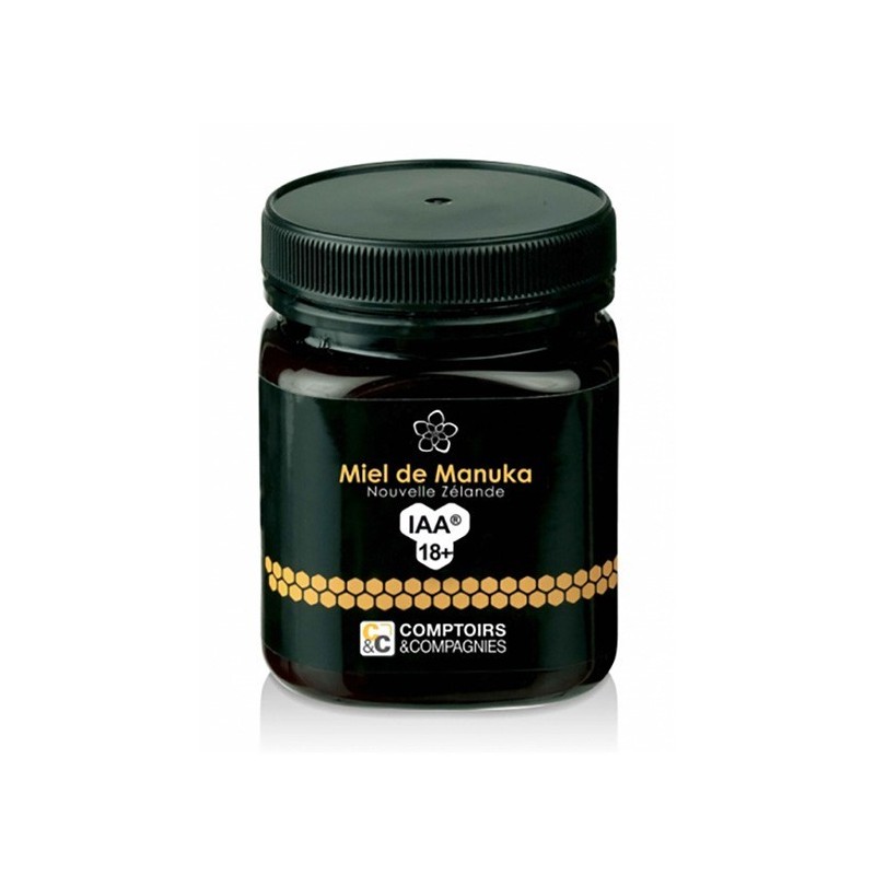 MIEL DE MANUKA UMF®/IAA® 18+ 250 gr - Comptoirs et Compagnies