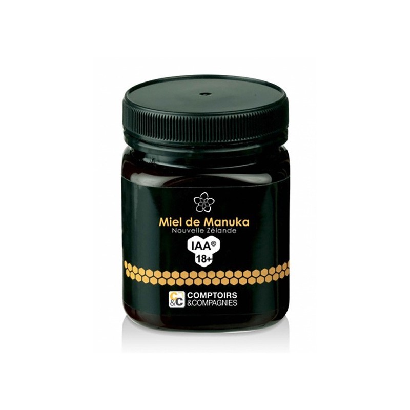 MIEL DE MANUKA UMF®/IAA® 18+ 250 gr - Comptoirs et Compagnies