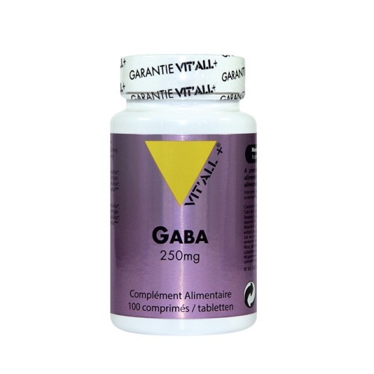 GABA 250mg (Sommeil réparateur, sérénité) - VITALL+