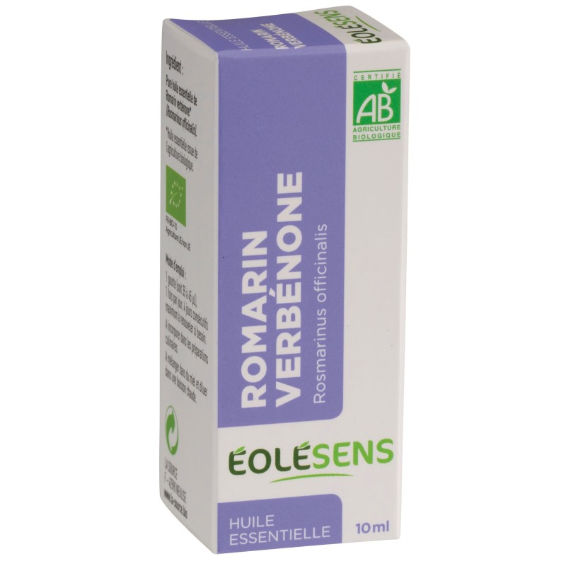 Huile Essentielle de ROMARIN A VERBENONE Bio - Rosmarinus officinalis verbenoniferum - EOLESENS