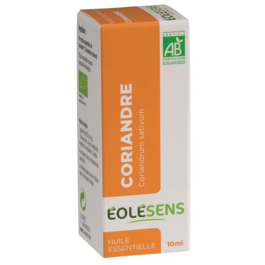 Huile essentielle de Coriandre Bio - Coriandrum sativum - EOLESENS