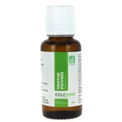 Huile Essentielle de MENTHE POIVREE 30 ml Bio - Eolesens