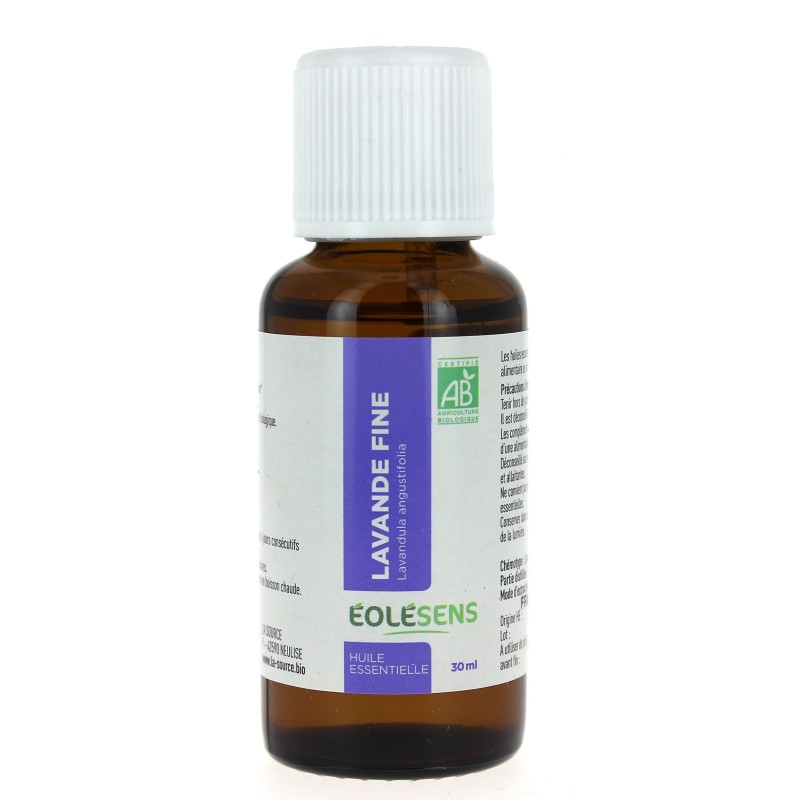 Huile essentielle de LAVANDE FINE Bio - Lavandula angustifolia - EOLESENS