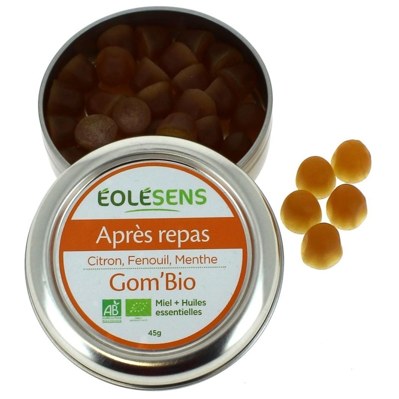 APRES REPAS - GOM'BIO en boite - Eolesens