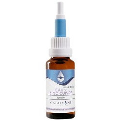 Eau de zinc cuivre yeux 20 ml - Catalyons