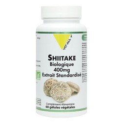 SHIITAKE BIO 400 mg 60 gélules - Vitall +