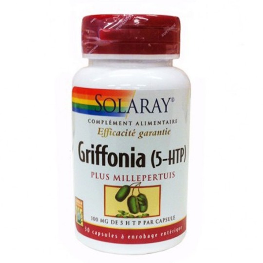 GRIFFONIA 5-HTP+ MILLEPERTUIS - Solaray