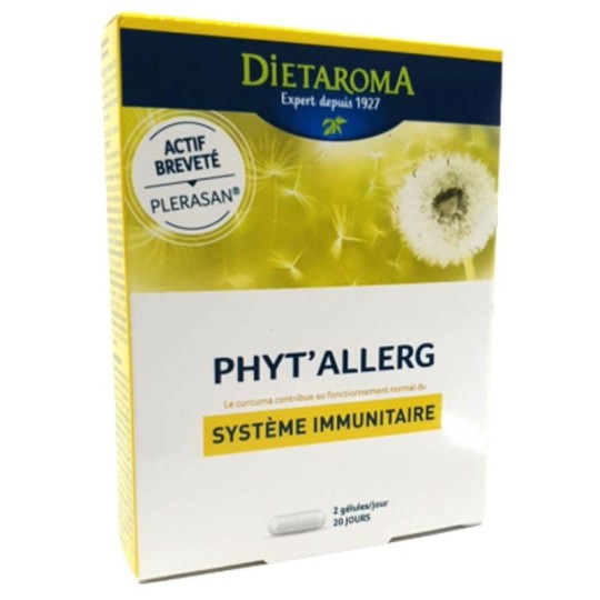 PHYT'ALLERG 40 gélules - Dietaroma