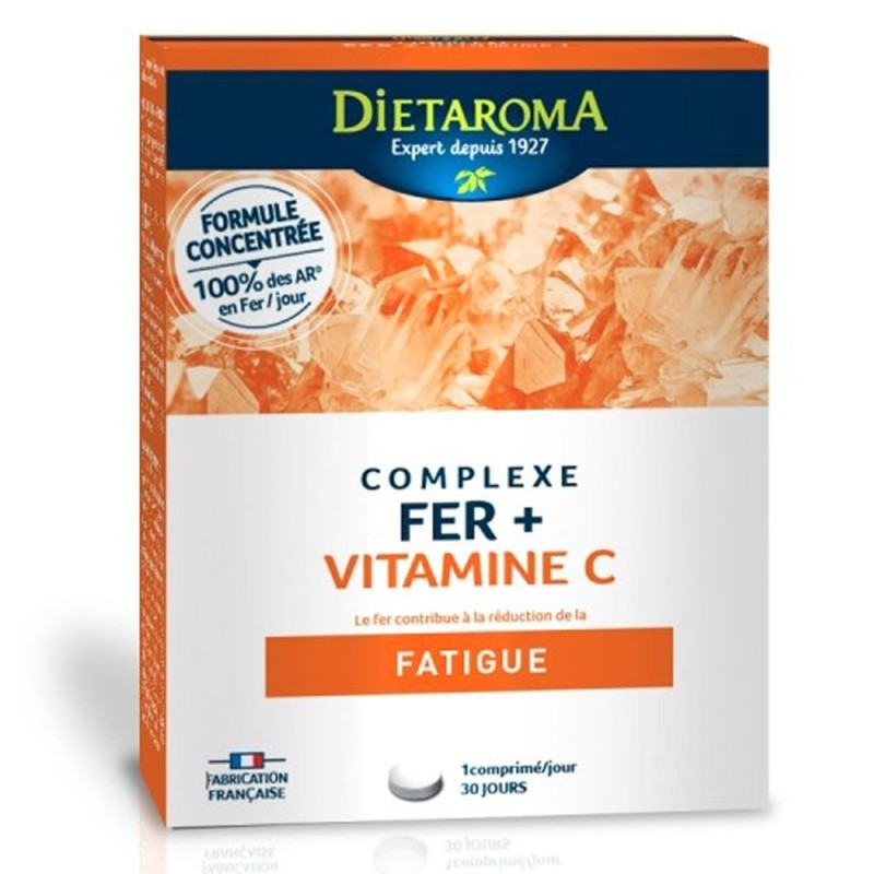 COMPLEXE FER - 30 comprimés - Dietaroma