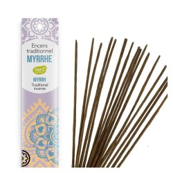 ENCENS INDIEN MYRRHE - Aromandise