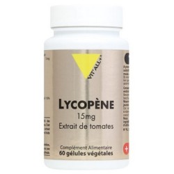 lycopène 15mg 60 gélules Vitall +