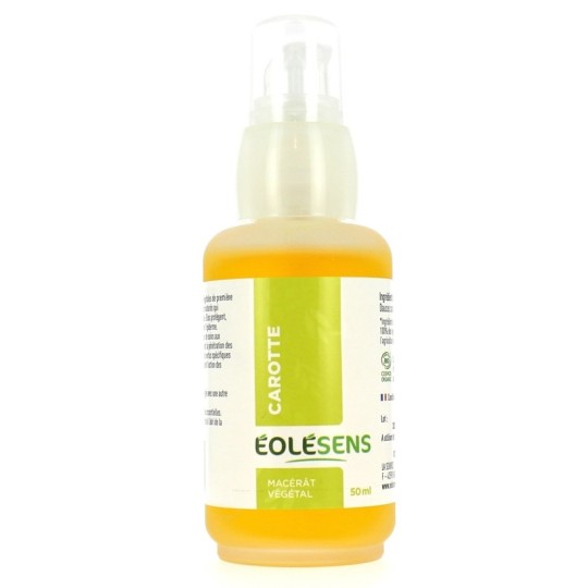 Huile végétale de CAROTTE BIO 50ml - Eolesens