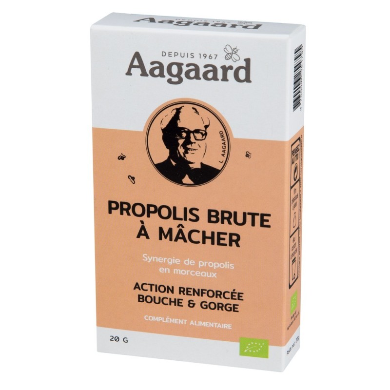 GRANDE A PROPOLIN® – Propolis pure à mâcher  - Aagaard GRANDE A PROPOLIN® – Propolis pure à mâcher  - Aagaard
