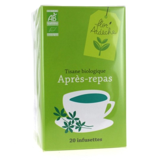 INFUSION APRES REPAS BIO x20 - Flor'Ardèche