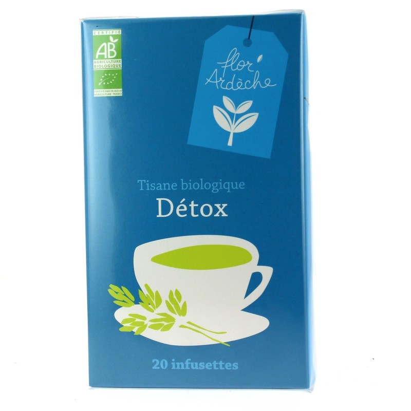 Infusion Detox bio - Flor'Ardèche - 20 sachets