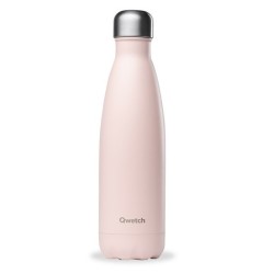 Bouteille Isotherme - Pastel Rose - Qwetch - 500 ml