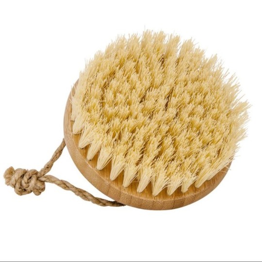 Brosse de massage à sec (bambou, soies de coco)- Croll & Denecke