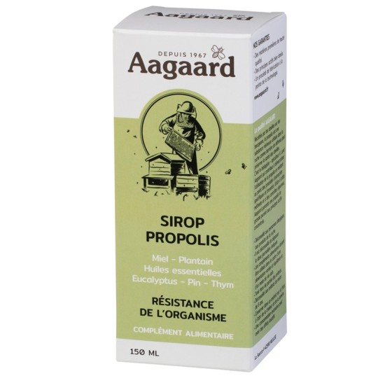 SIROP A LA PROPOLIS – Sirop pour la toux - Aagaard