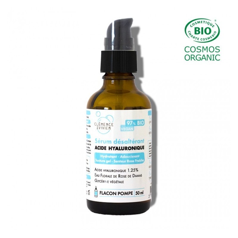 Sérum désaltérant à l'Acide Hyaluronique - Clémence & Vivien