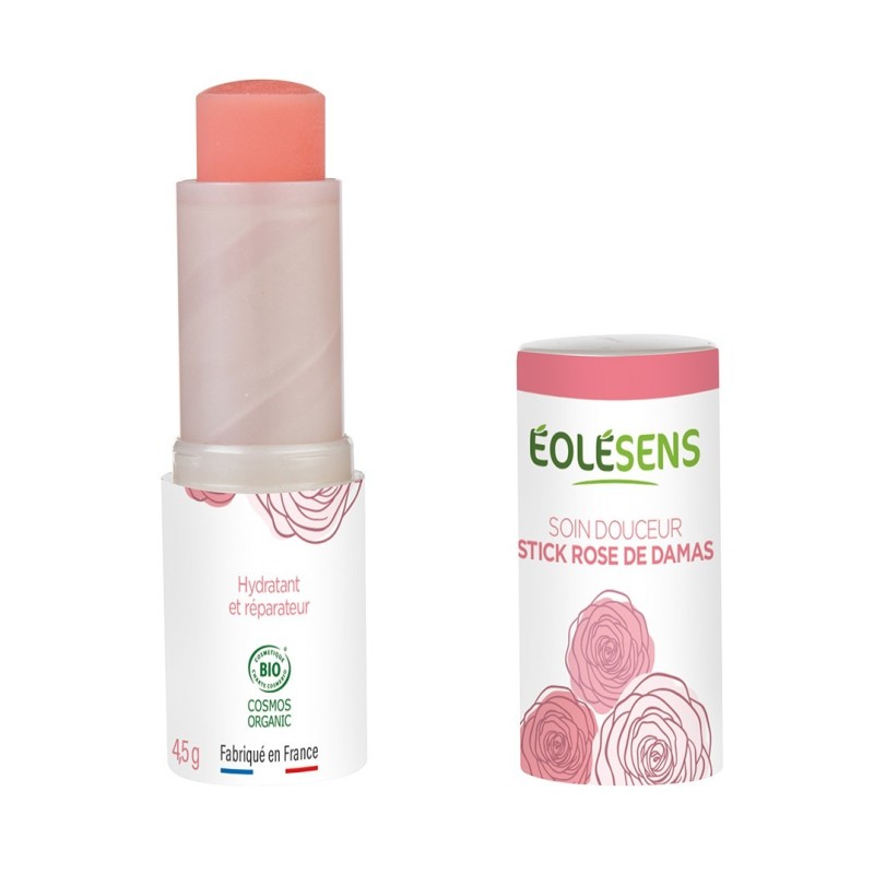 Stick à lèvres Rose de Damas - Eolesens