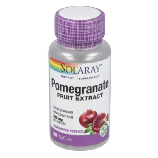 GRENADE 200 mg (Pomegranate) standardisé - Solaray