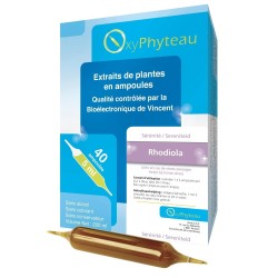 Rhodiola en ampoules - Oxyphyteau