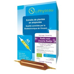 Radis noir Bio en ampoules - Oxyphyteau