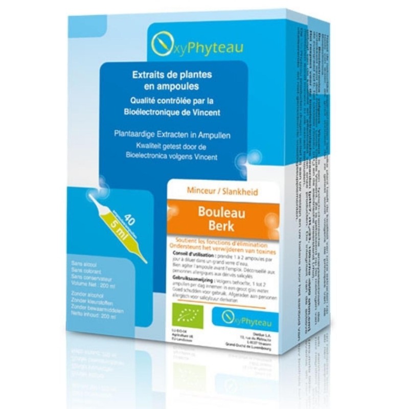 Bouleau Bio en ampoules - Oxyphyteau