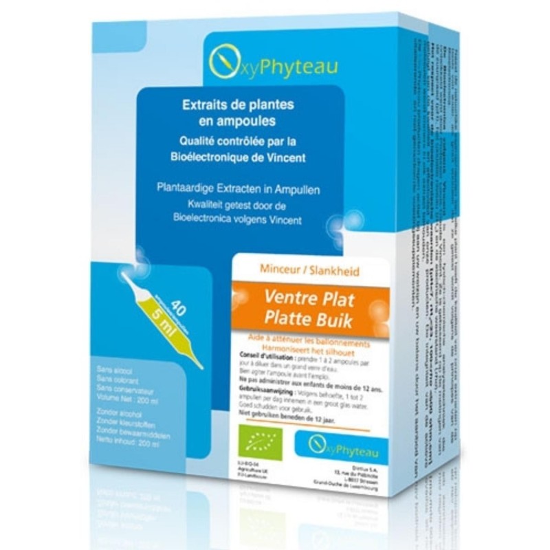Ventre Plat Bio en Ampoules - Oxyphyteau Ventre Plat Bio en Ampoules - Oxyphyteau
