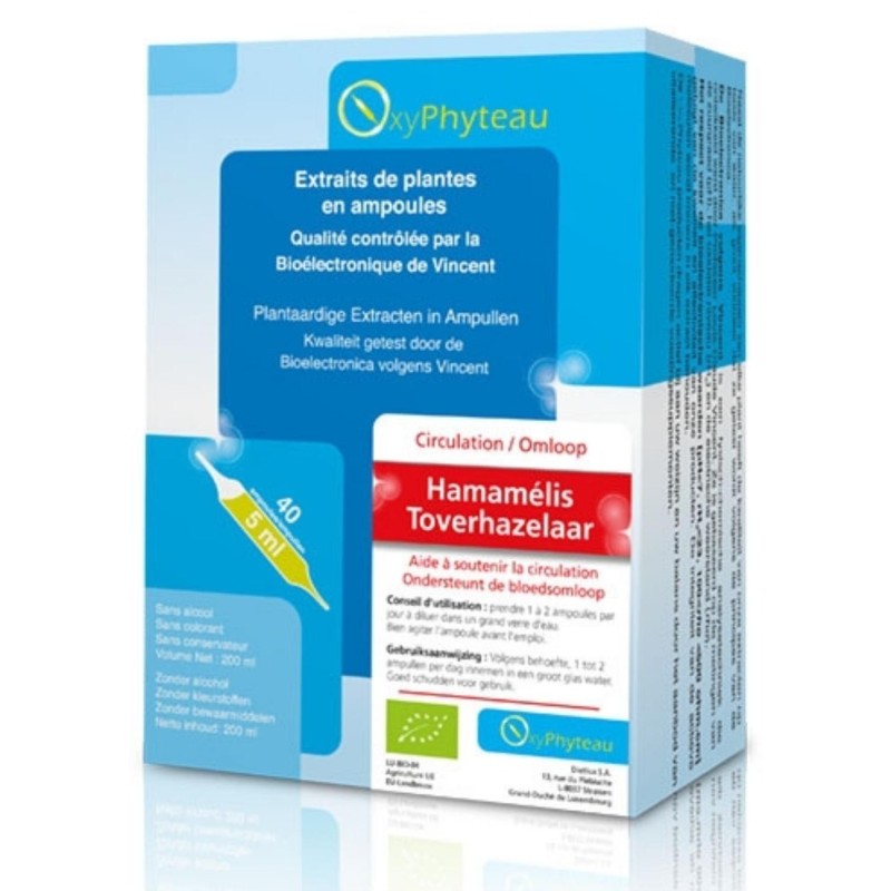 Hamamélis Bio en ampoules - Oxyphyteau