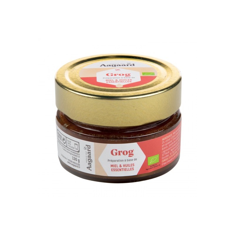 GROG AU MIEL DE MONTAGNE 130g - Aagaard