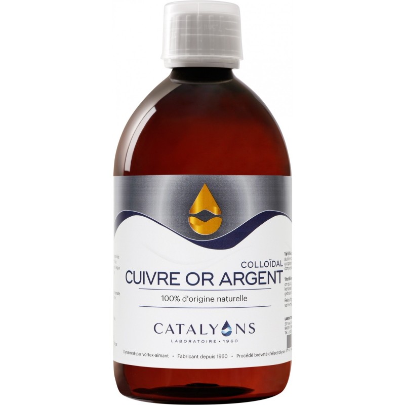 CUIVRE OR ARGENT 500ml - Catalyons