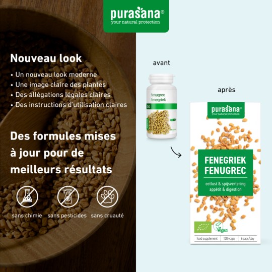 120 Gélules De Fenugrec - Complément Alimentaire - Marque Natureluxy-shop - Neuf