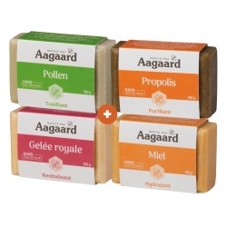 Lot savon : gelée royale +...