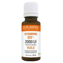 Vitamine D3++ 2000Ui - 20...