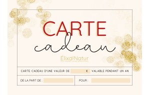 
			                        			Carte Cadeau